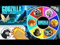 GODZILLA KING OF THE MONSTERS Spinning Wheel Slime Game w/ NEW GODZILLA MOVIE FIGURES