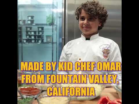 2018 Kids Cook-off Champion Omar!