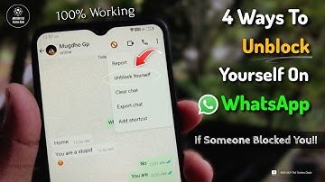 How To Unblock Yourself On WhatsApp If Someone Blocked You In 2025 (4 Ways)