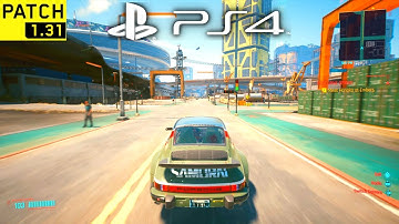 CYBERPUNK 2077 PATCH 1.31 UPDATE - PS4 Slim Gameplay Performance & Graphics Test #36