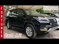 2021 Toyota Fortuner Facelift 4x4 AT Black colour 🔥 Detailed walkaround, review & OnRoad Price.