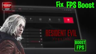 Resident Evil Requiem Best AMD Radeon Settings 🔥 Max FPS | Fix Lag, Stutter &amp; FPS Drops