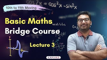 Graphs L -3 | Bridge Course  | Basic Maths | JEE 2023 | NEET 2023 | Abhishek Anand Sir