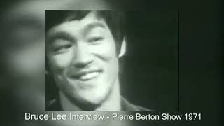 The Original Long Lost Interview w/ Master Bruce Lee Filmed September 2, 1971 Pierre Burton Show!