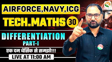 VIRAT Batch 2.O / Differentiation # 1 / Maths for Airforce, Navy, ICG, BSF / Airforce Maths classes