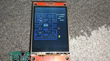 PACMAN GAME STM32 TFT ILI9341 SPI STM32F401
