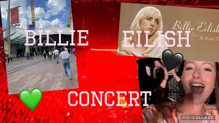 BILLIE EILISH CONCERT VLOG💚🖤