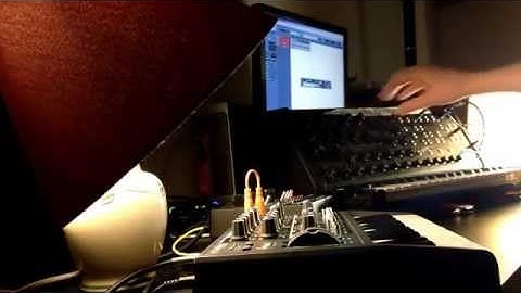 Korg MS20 mini + Arturia Microbrute + Korg Monotribe Synced