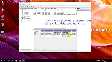 Hướng Dẫn Gộp Phân Vùng bằng Disk Management - FPT SHOP