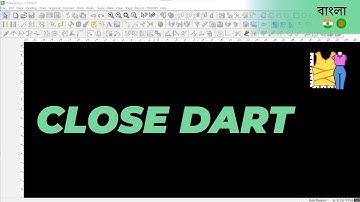 বাংলা - Close Dart | TUKAdesign Video Help | CAD Pattern Making Software | Bangla