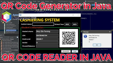 Java Programming - QR Code Generator and Reader - Generate and Read QR Code in JAVA