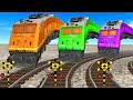 【踏切アニメ】おかしな電車 Railroad Crossing Train Animation