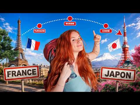 I'm Traveling from Paris to Tokyo WITHOUT A PLANE