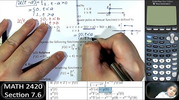 Differential Equations - Section 7.6