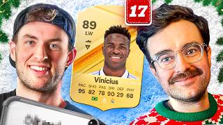 FC24 Squad Builder Showdown Advent!!! VINICIUS JUNIOR!!! Day 17 vs RunTheFUTMarket