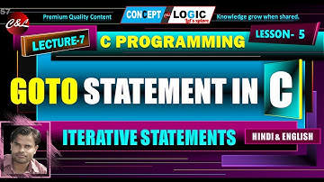 goto statement in c programming