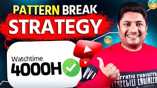 How To Increase Watch Time On YouTube in 2025 (Pattern Break Strategy)