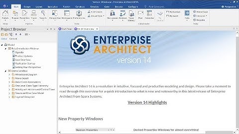 Introducing Enterprise Architect 14 Beta
