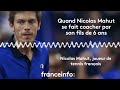 Quand nicolas mahut se fait coacher par son fils de 6 ans