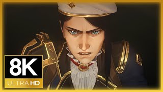 Arcane: Season 2 | Commander Caitlyn’s Ultimatum | CaitVi Scene (8K) (Remastered)