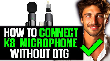 How To Connect K8 Wireless Microphone Without OTG (2025) - Step by Step