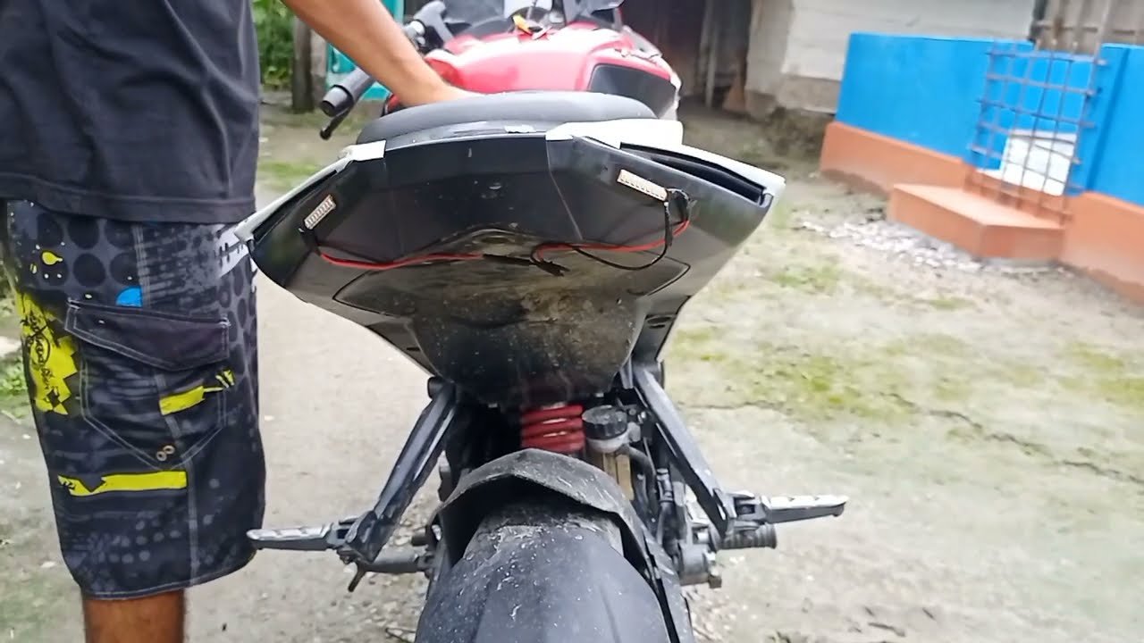 rs 200 tail tidy installation and indicator modified 💥💥🔥