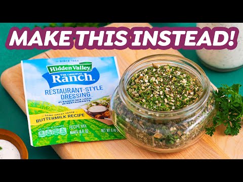 Homemade Ranch Seasoning & Ranch Dressing Homemade Ranch Seasoning & Ranch Dressing