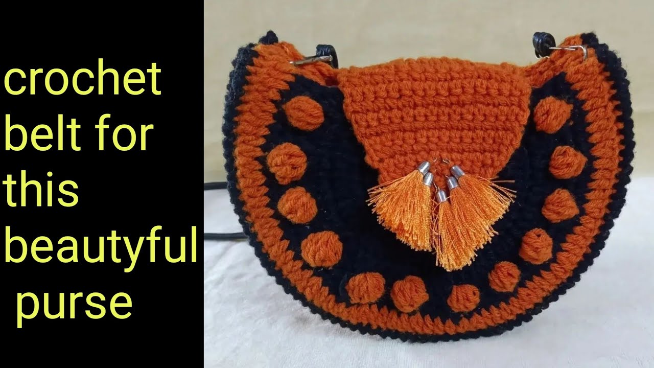 DIY Purse Bag | Easy Crochet Flower Handbag | Easy Crochet Bag Tutorial -  YouTube