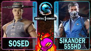 MK1 Sosed (KUNG LAO) VS Sikander555HD (SUB-ZERO)🥊Mortal Kombat 1🥊4K 60ᶠᵖˢ