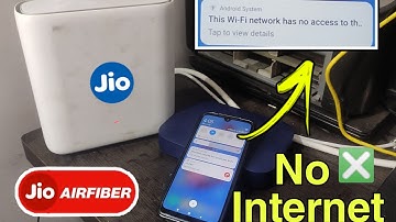 Jio air fiber network problem | Jio air fiber red light blinking problem | No internet jio air fiber