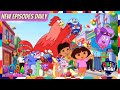 Dora The Explorer | The Backpack Costume Parade | Akili Kids