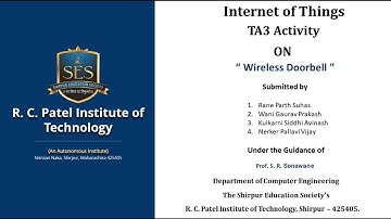 Wireless DoorBell using Arduino Uno | IOT | TA3 Activity