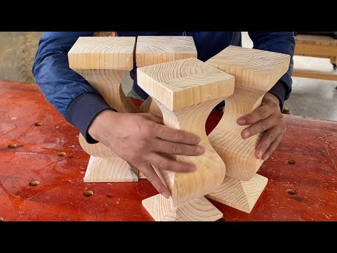 Great Idea From Wood // Top Woodworking Project // Crafting Unique Home Furniture