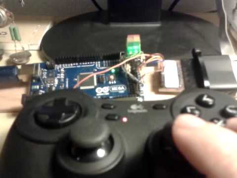 Arduino joystick ps2 Dualshock - YouTube
