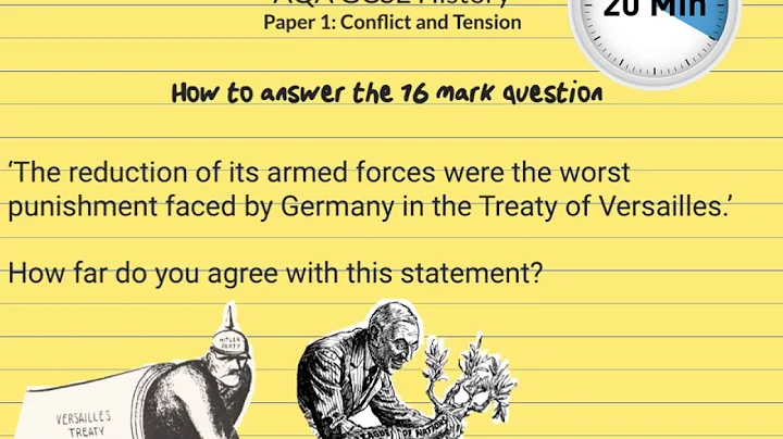 AQA GCSE History: How to answer Question 4: Conflict and Tension - the 16 marker! - DayDayNews