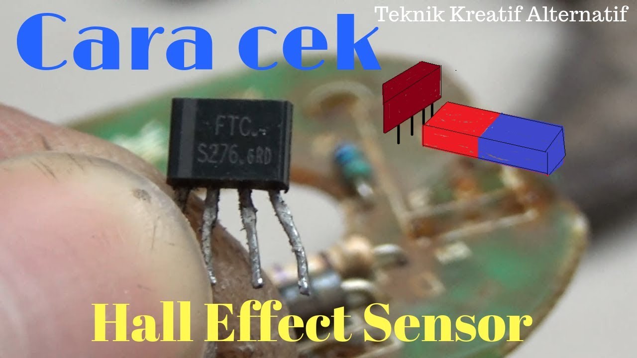 Cara Cek Hall Effect Sensor Brushless Dc Motor Bldc Youtube
