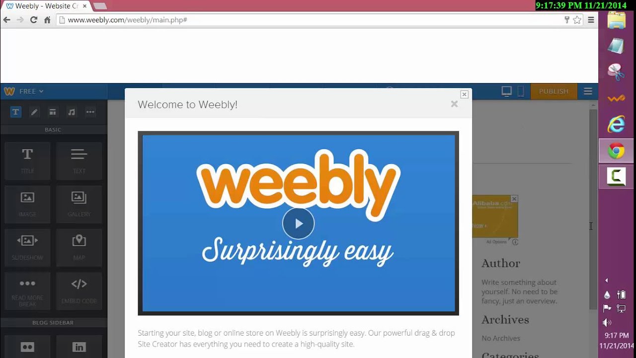 HOW TO MAKE A FREE WEBSITE QUICKLY 