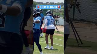 #Titans LEADER Kevin Byard is BACK on the field at minicamp! ⚔️ #tennesseetitans #titanup #shorts
