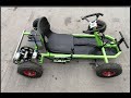electric go kart 775 made at home and reverse