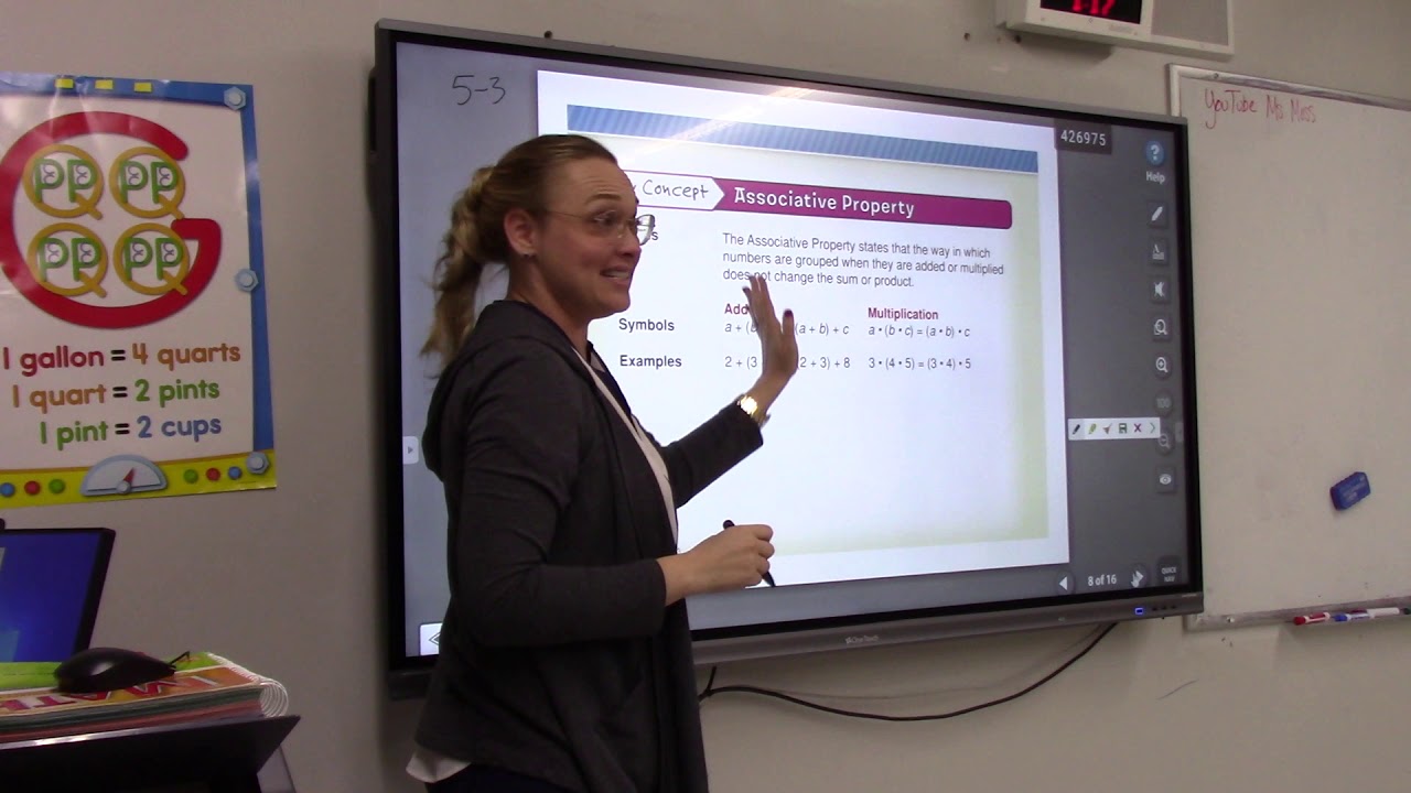 7th Grade--01/13--Properties of Operations - YouTube