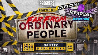 'FAR FROM ORDINARY PEOPLE' | PROGRESS Wrestling: Chapter 181 Review w/ Mitch! | HCW Show Reviews