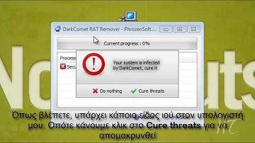 Πώς να εντοπίσετε και να απομακρύνετε ένα RAT