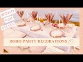 ☆ BOHO Party Decorations || Mother's Day Picnic || Amazon Purchases ☆