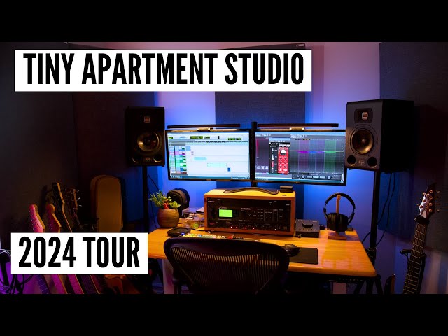 Making Music in a Tiny NYC Music Studio - 2024 class=