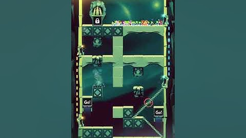 Lemmings. World 12 - Asteroid. Level W 66-0. Walkthrough.