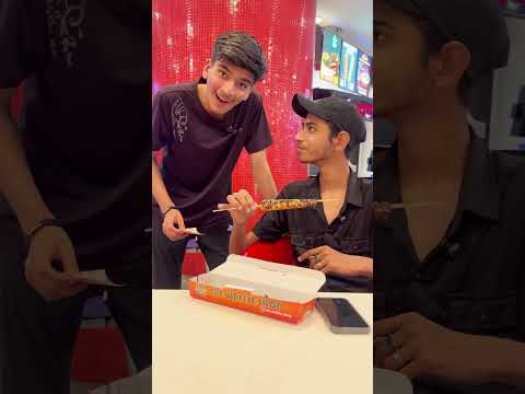 Eat This Waffle In One Bite For Rs 10,000🤑😳 #shorts #ytshorts