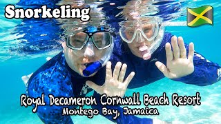 Snorkeling at the Royal Decameron Cornwall Beach Resort, Montego Bay, Jamaica