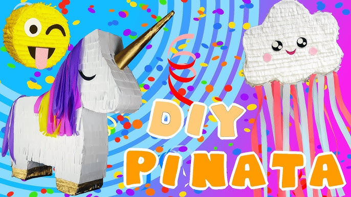 Lalaloopsy Cloud Pull String Pinata · How To Make A Piñata · Home + DIY on  Cut Out + Keep