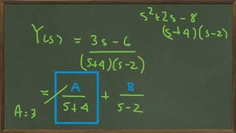 Solving a homogeneous DE Using LaPlace transforms (2nd)