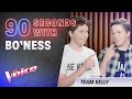 The Blind Auditions: 90 Seconds With Bo'Ness | The Voice Australia 2020